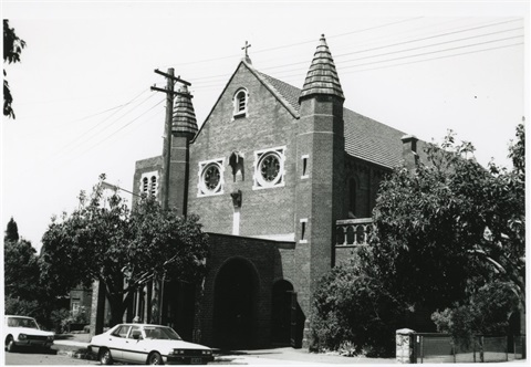St Martha's Catholic Church Strathfield 1986. Courtesy Strathfield Local Studies.jpg